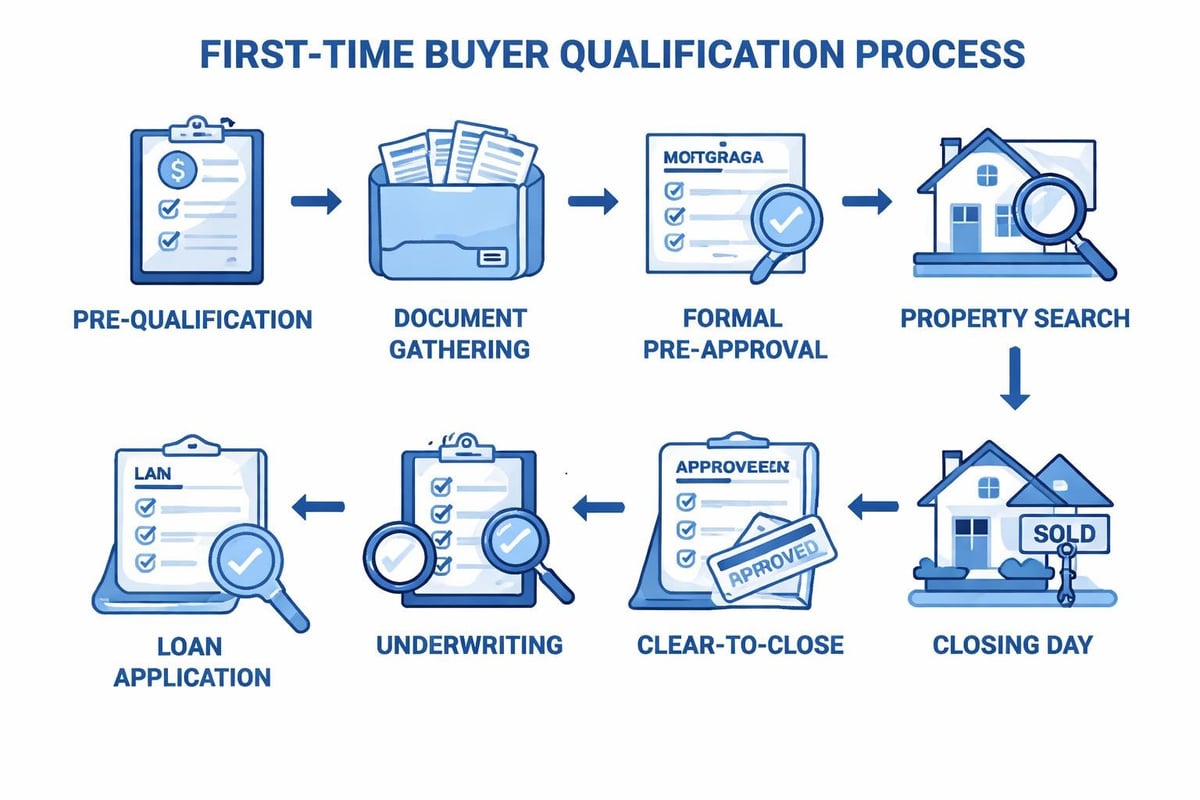 First-time homebuyer qualification process