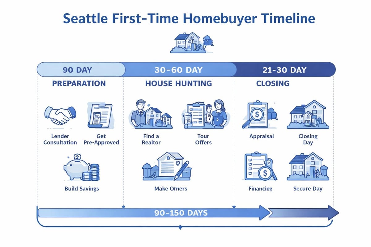 Seattle first-time buyer timeline