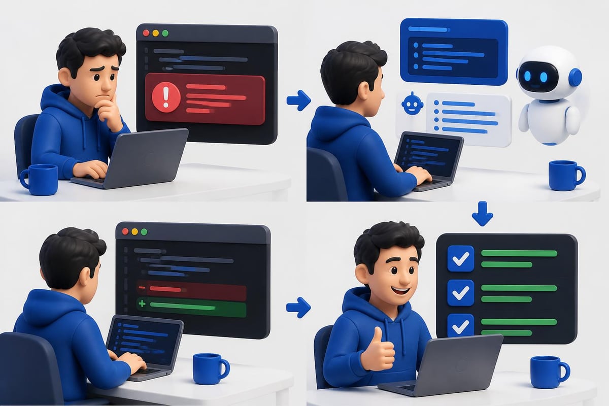 AI debugging process