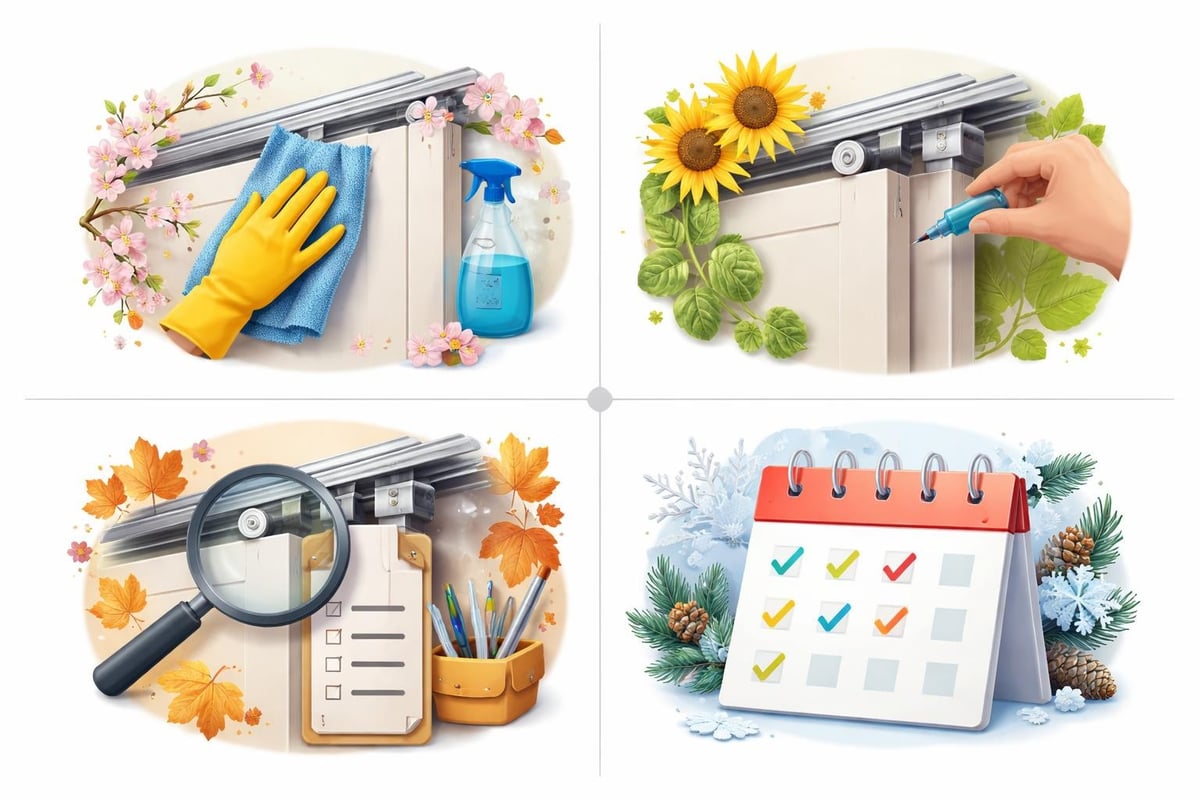 Closet hardware maintenance timeline