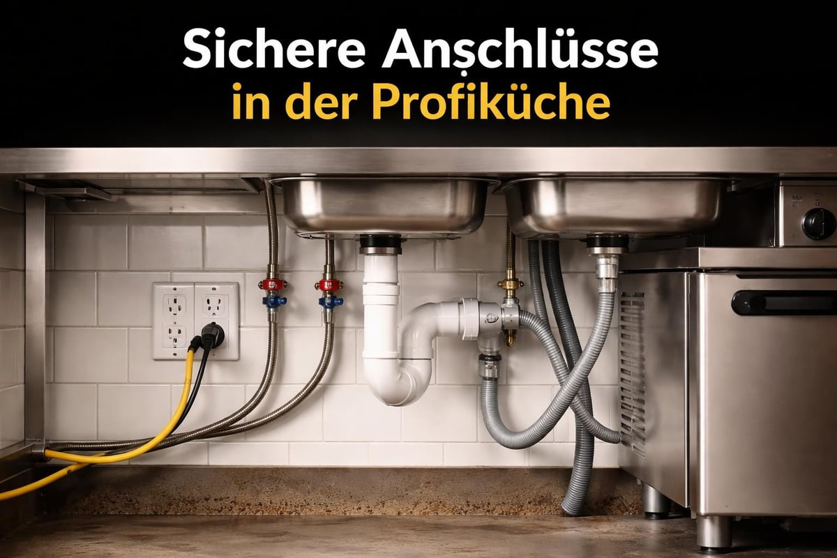 Technische Küchenanschlüsse