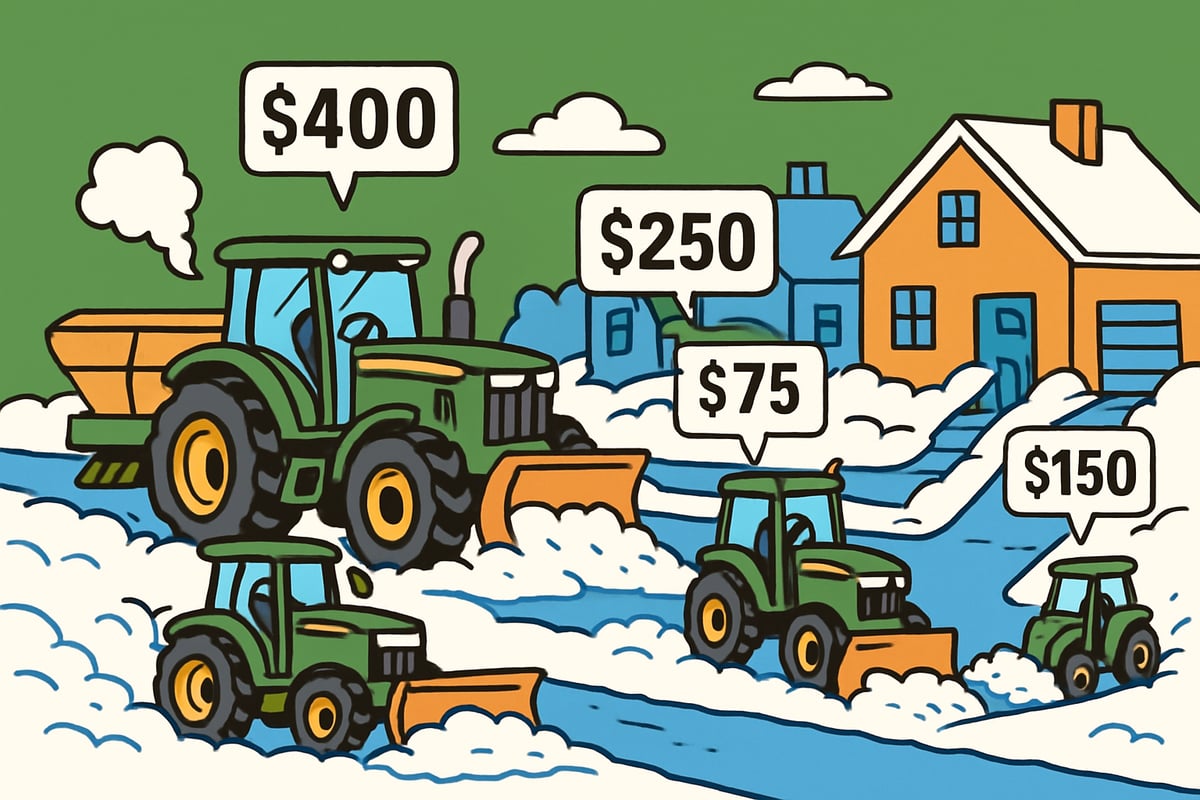 Pris Snöröjning Med Traktor: Steg-För-Steg Guide 2025 2 Vad Påverkar Priset För Snöröjning Med Traktor?