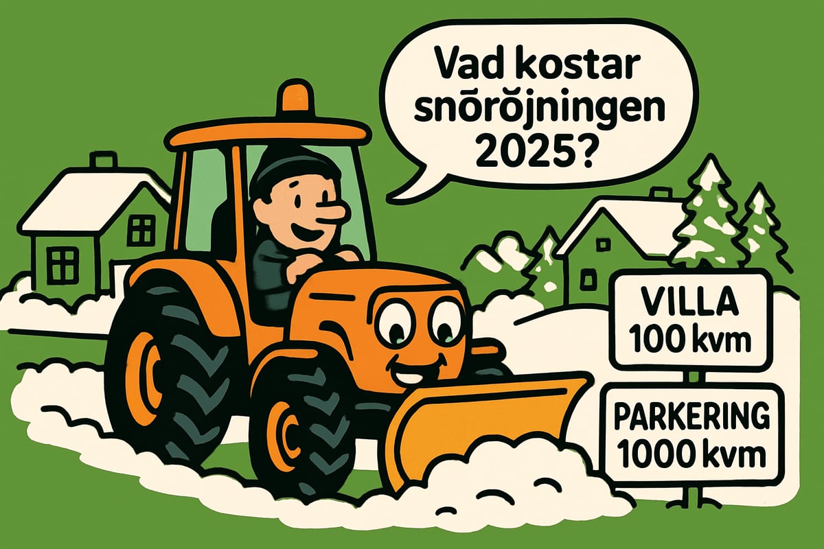 Pris Snöröjning Med Traktor: Steg-För-Steg Guide 2025 4 Aktuella Priser På Snöröjning Med Traktor 2025