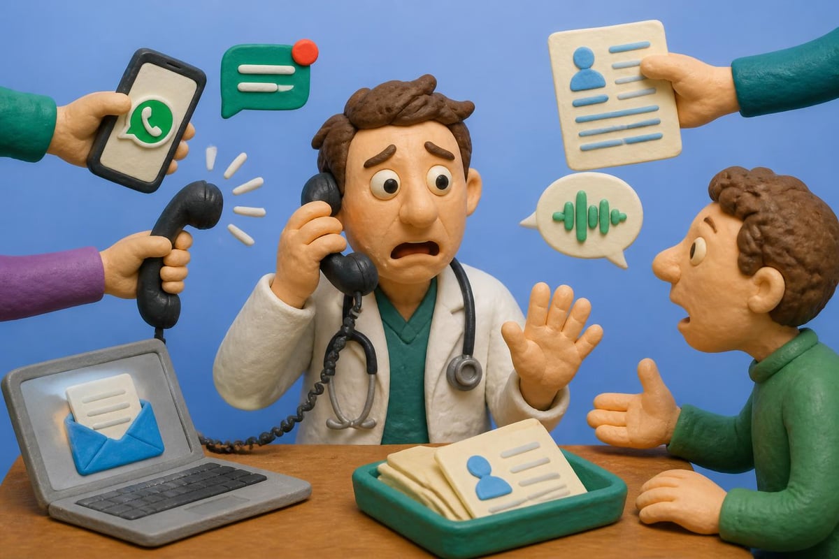 Flusso disorganizzato comunicazione medico-paziente