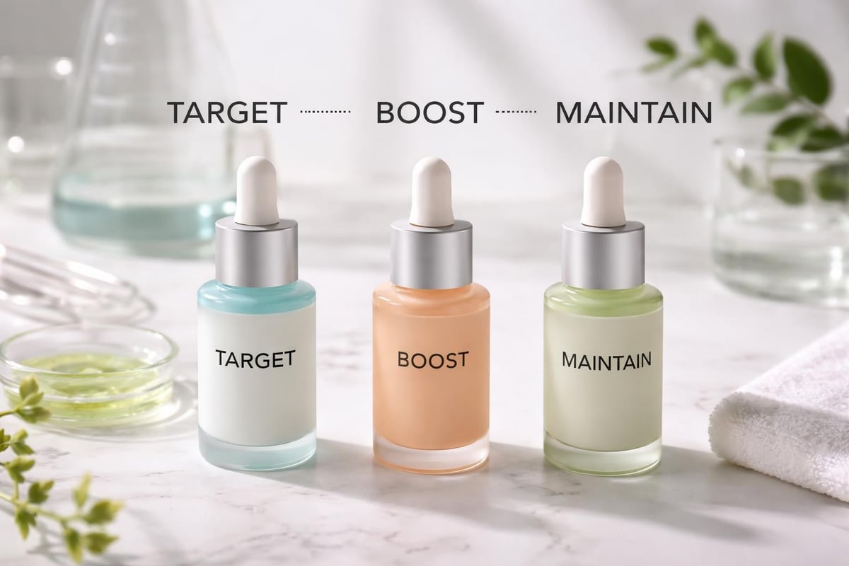 Skincare system hierarchy