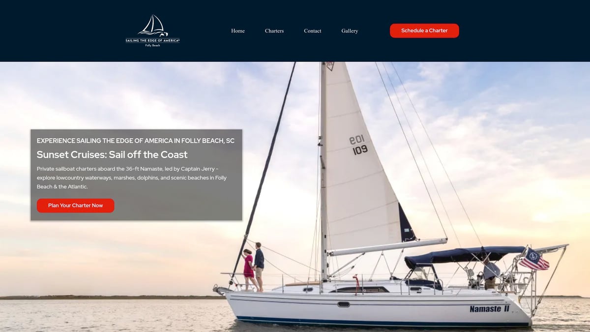 9 Amazing Sunset Sail Charleston SC Experiences for 2026 - Sailing the Edge – Intimate Couples’ Sunset Sail