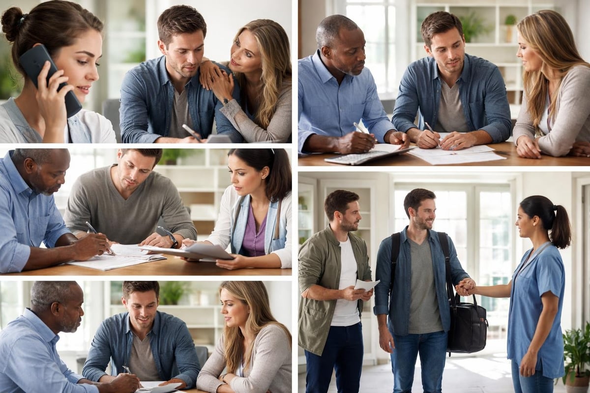 Treatment intake process