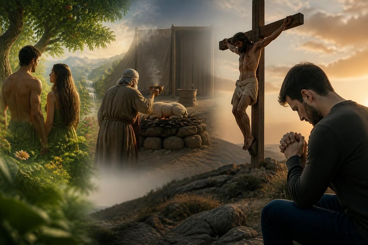 Redención bíblica desde el Edén hasta Cristo