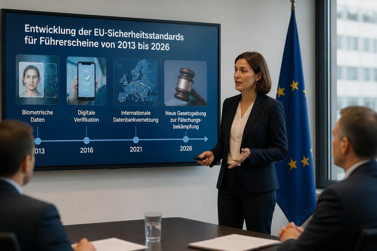 EU Sicherheitsmaßnahmen Führerschein