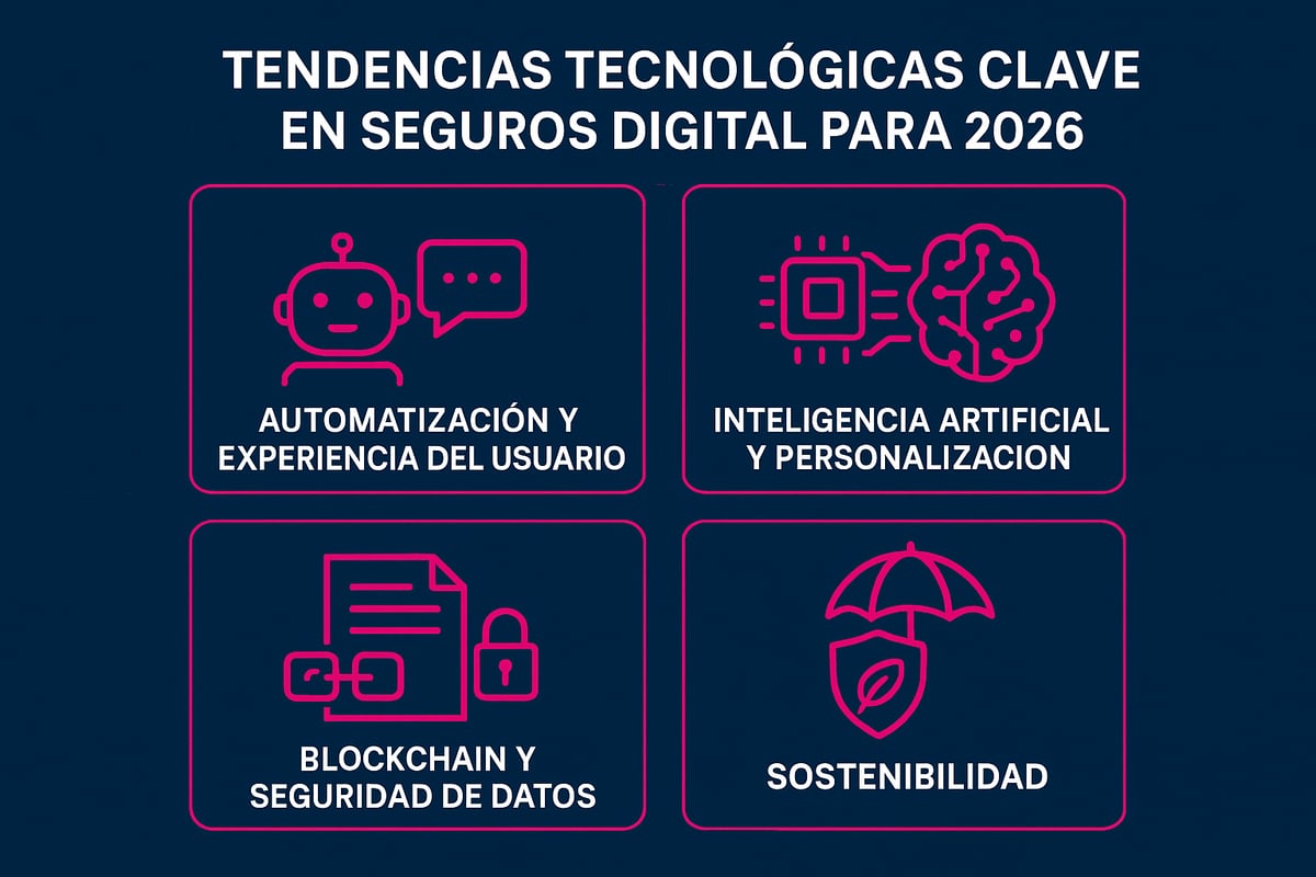 Seguros Digital: Guía Esencial para 2026 2 Tendencias y tecnologías clave para 2026