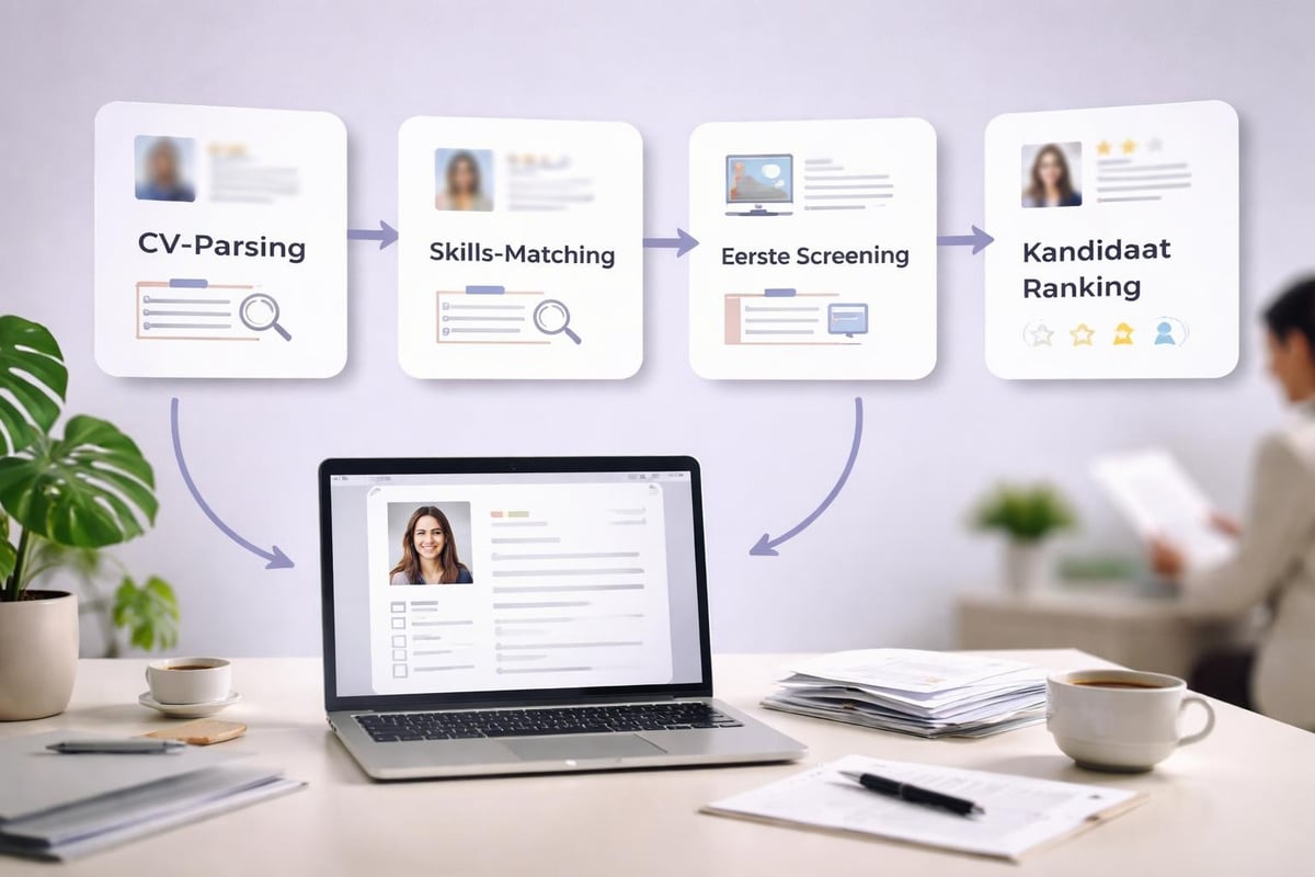 AI recruitment workflow automation