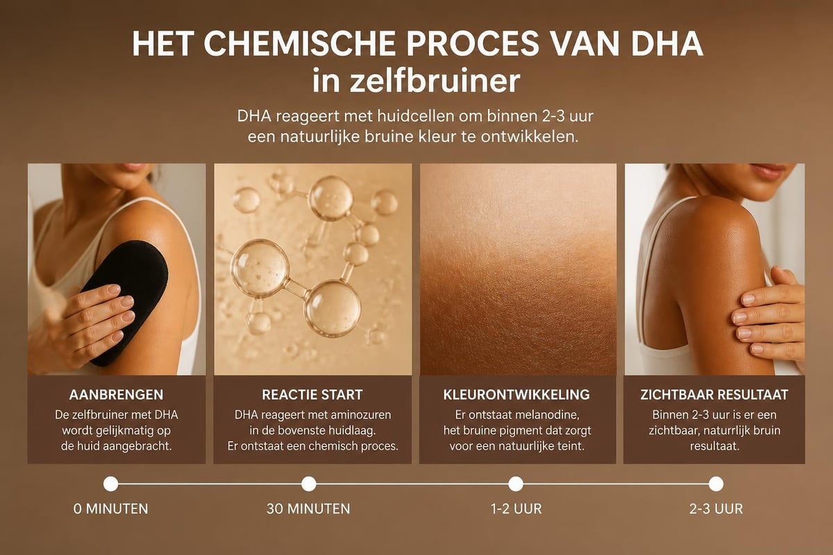 Hoe zelfbruiner lotion binnen uren werkt