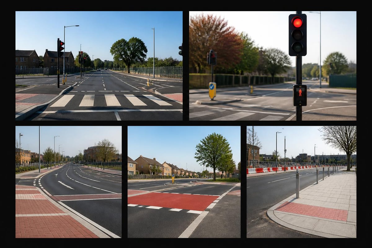 Highway improvement works