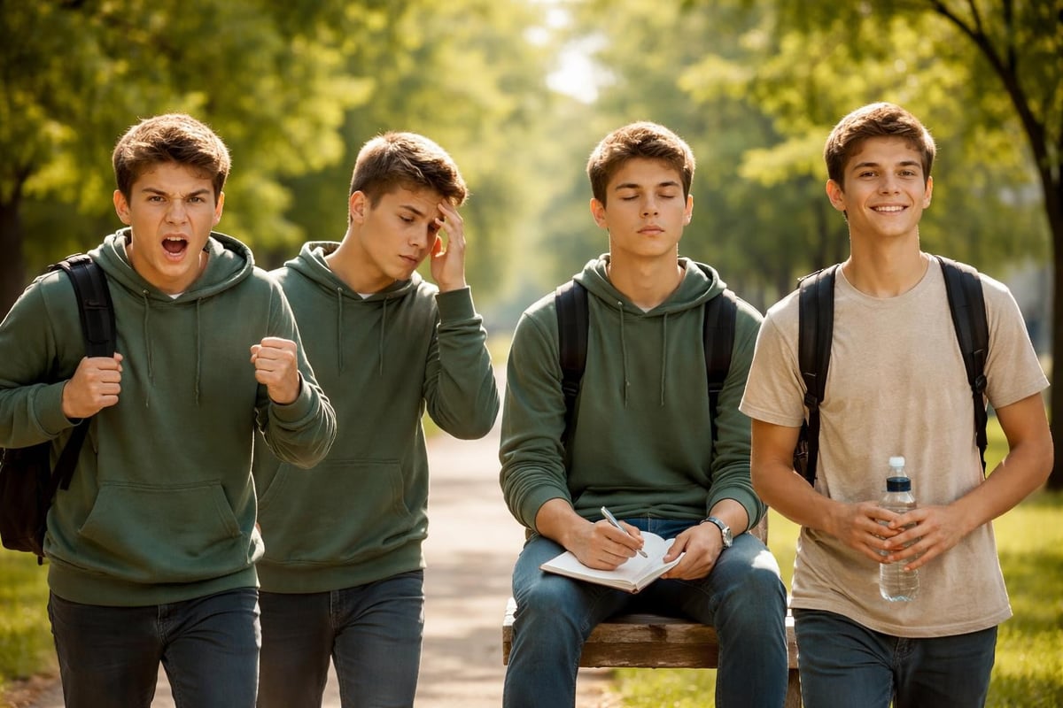 Teen self-control development