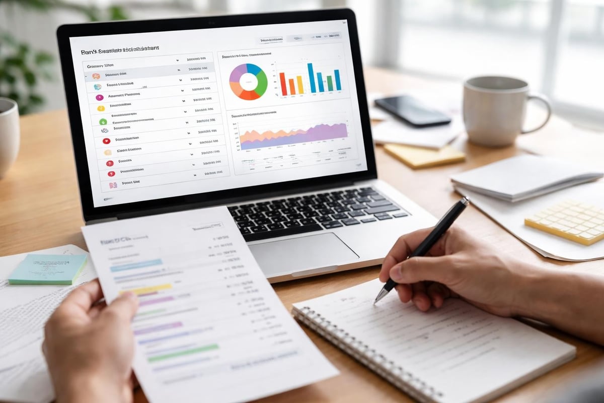 Financial analysis workflow