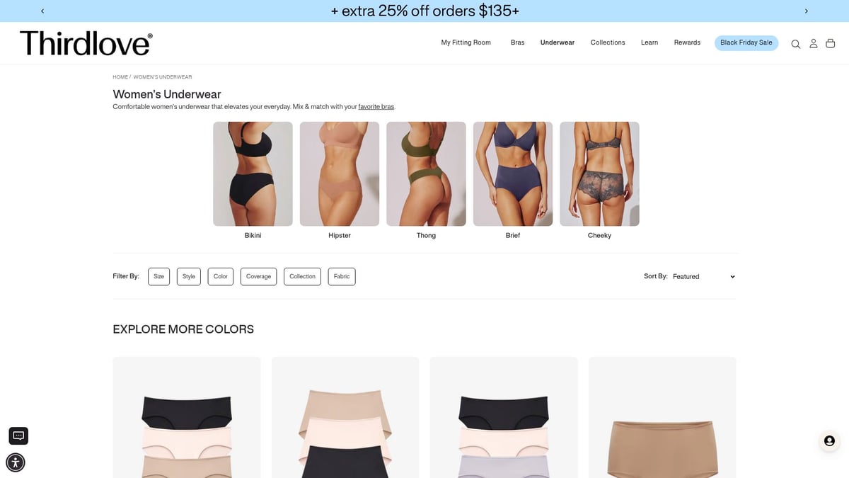 9 Best Thong Underwear for Women to Try in 2025 - ThirdLove Comfort Stretch Thong