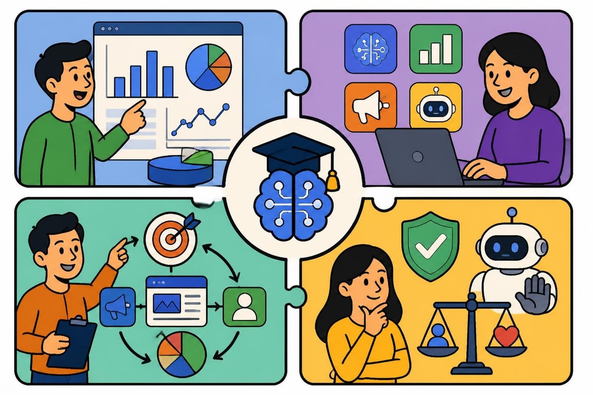 AI marketing curriculum components
