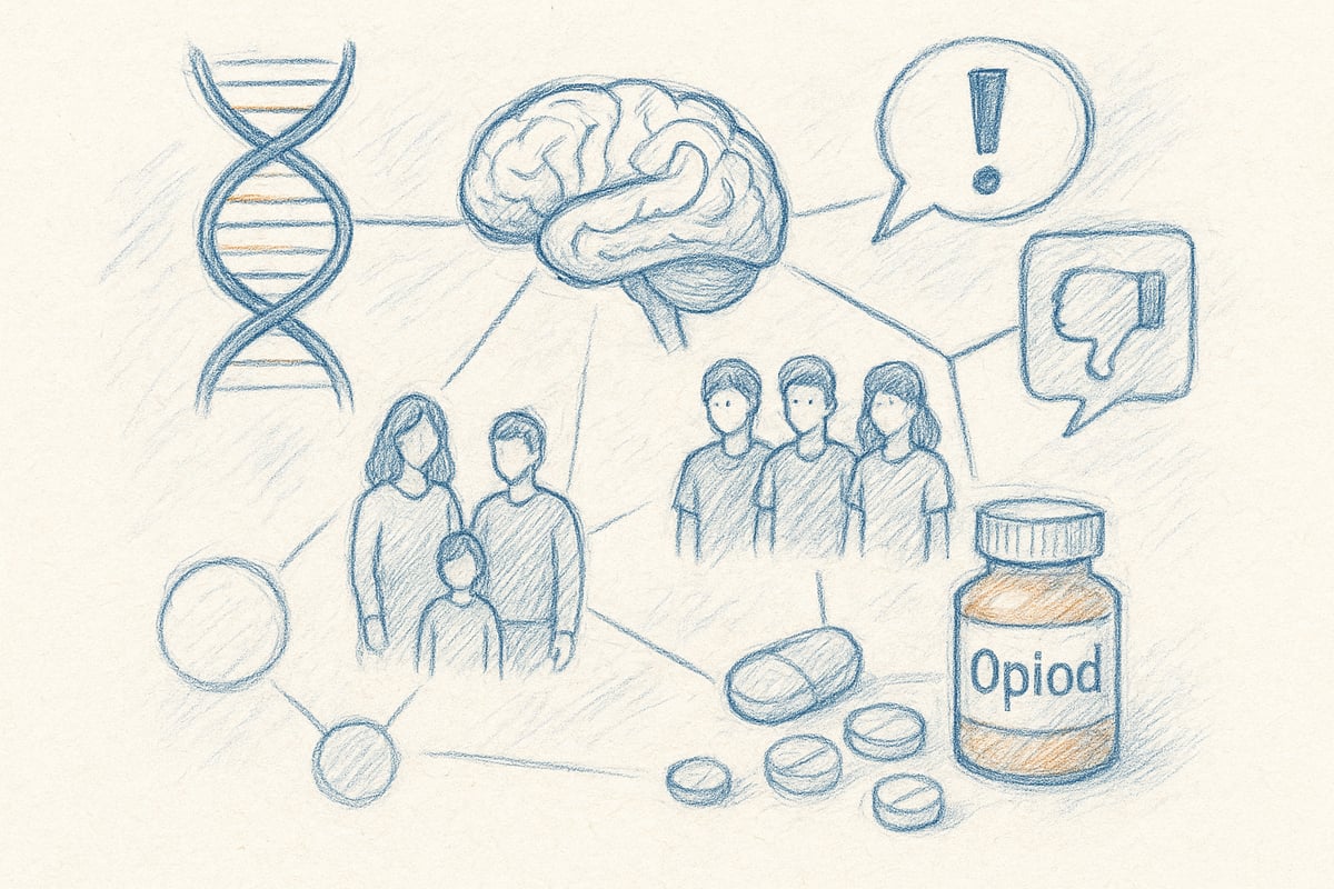 Cause e Fattori di Rischio della Dipendenza da Oppiacei