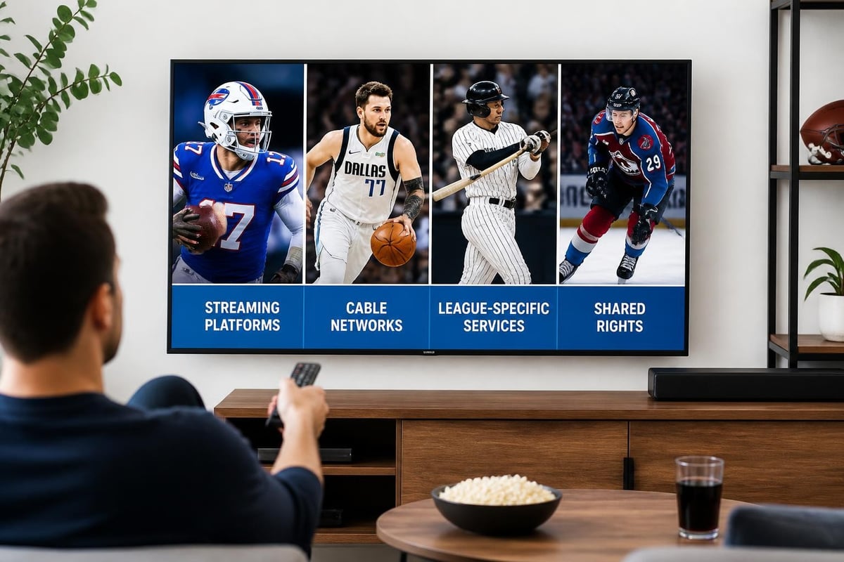 Sports streaming platform distribution