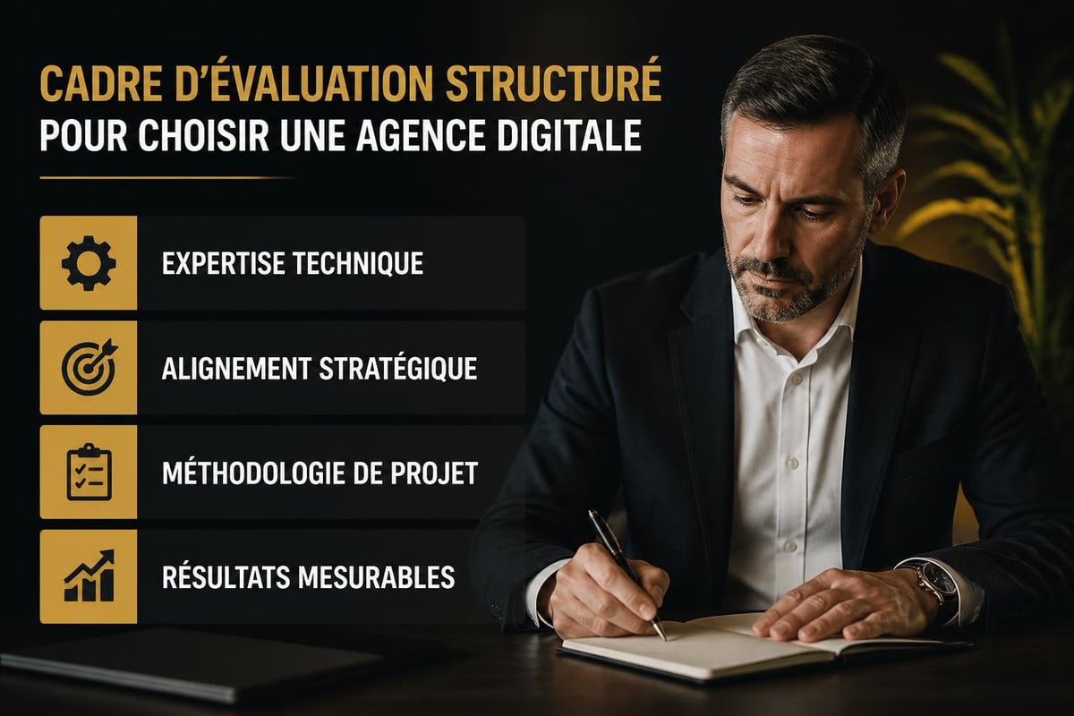 Web agency selection process