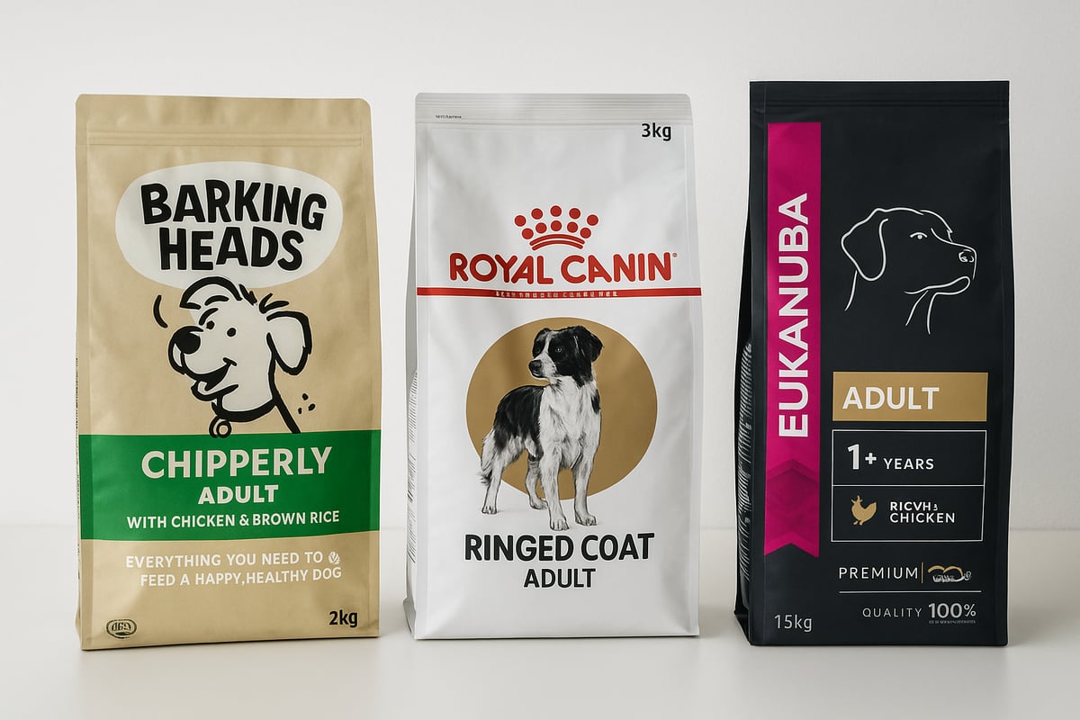 Jämförelse: Barking Heads vs Andra Populära Hundfoder
