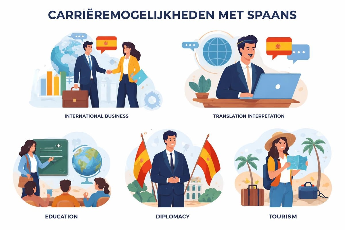 Carrièremogelijkheden met Spaans
