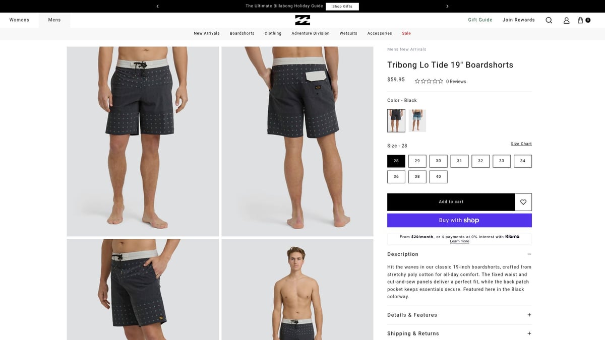 8 Best Swim Trunks for Men to Rock in 2025 - Billabong Tribong Lo Tide 19