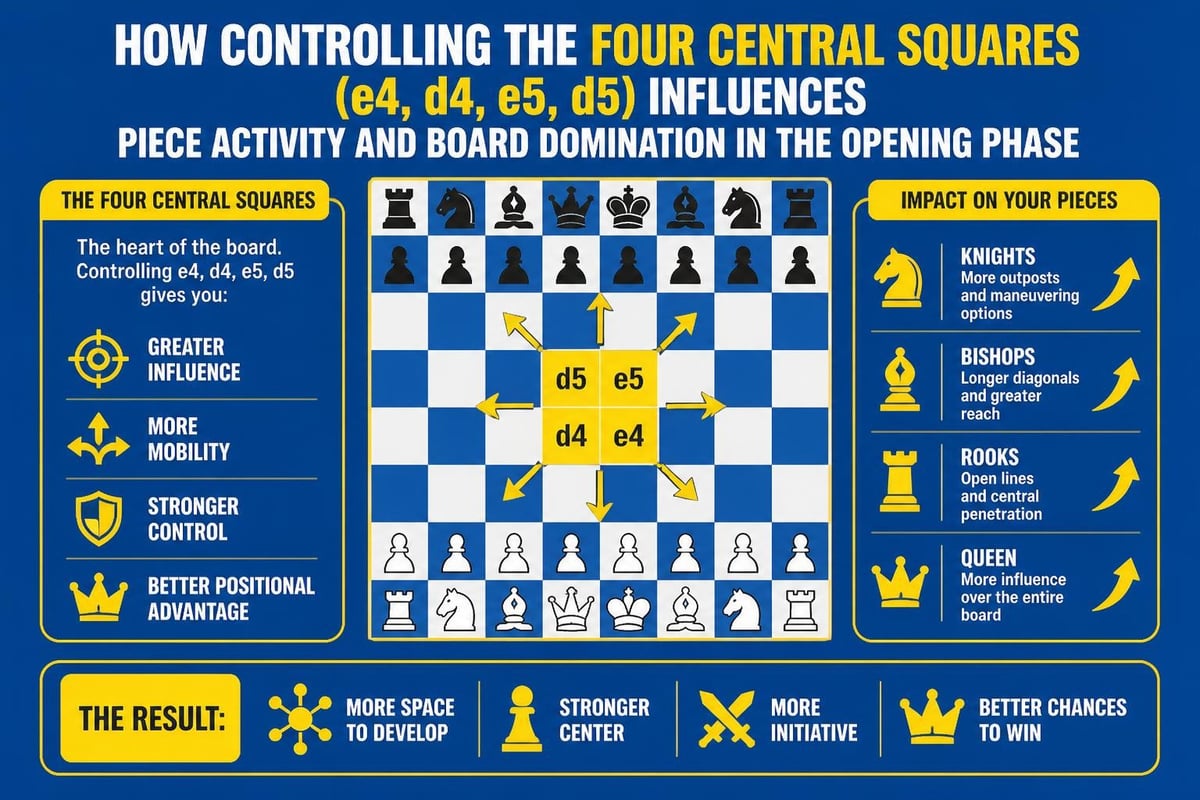 Chess centre control diagram