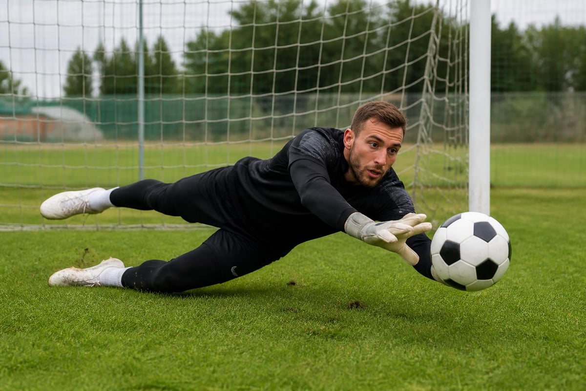 Goalkeeper technical skills breakdown