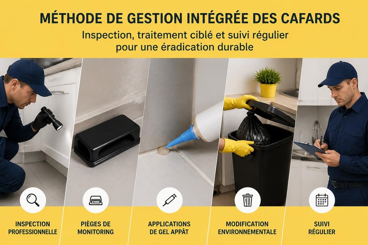 Approche écologique anti-cafards