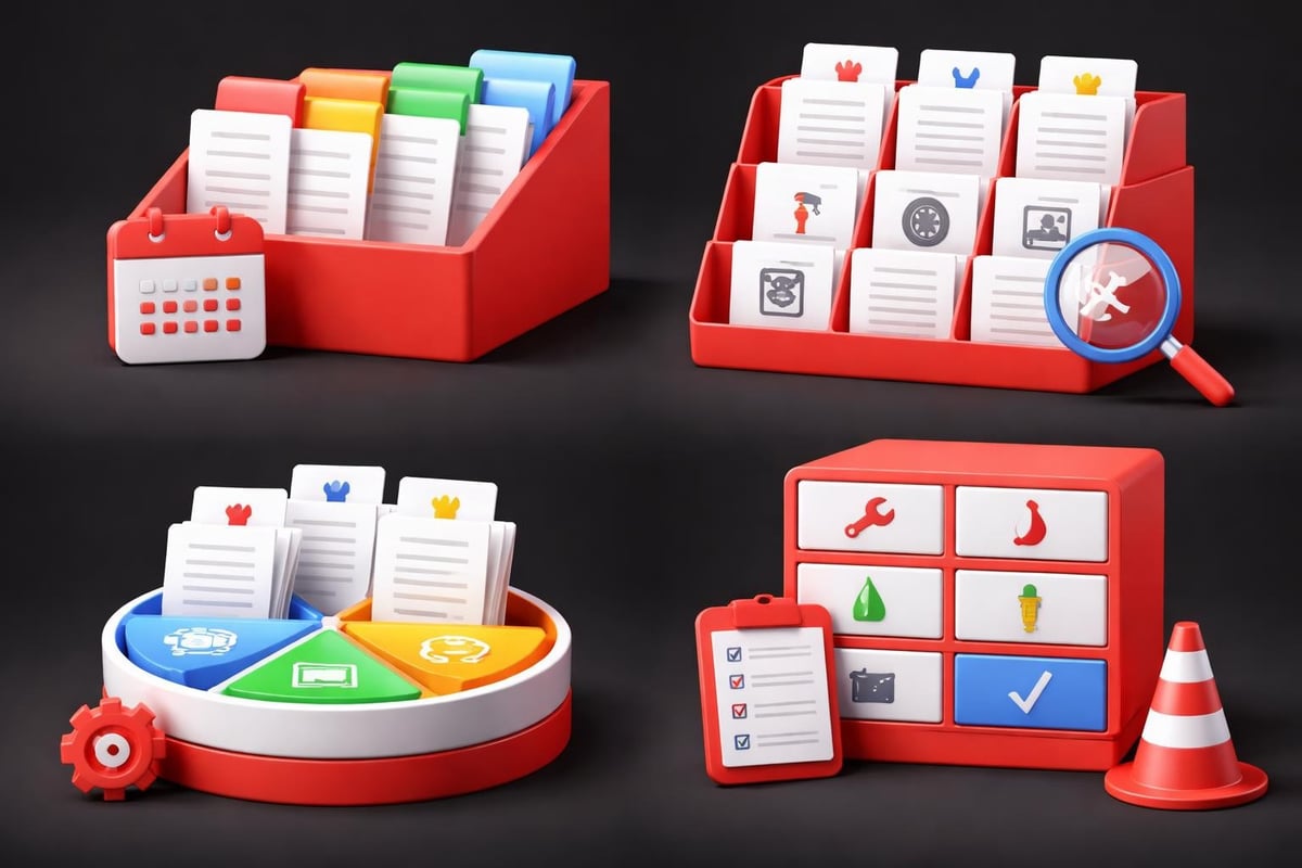 Receipt organization methods