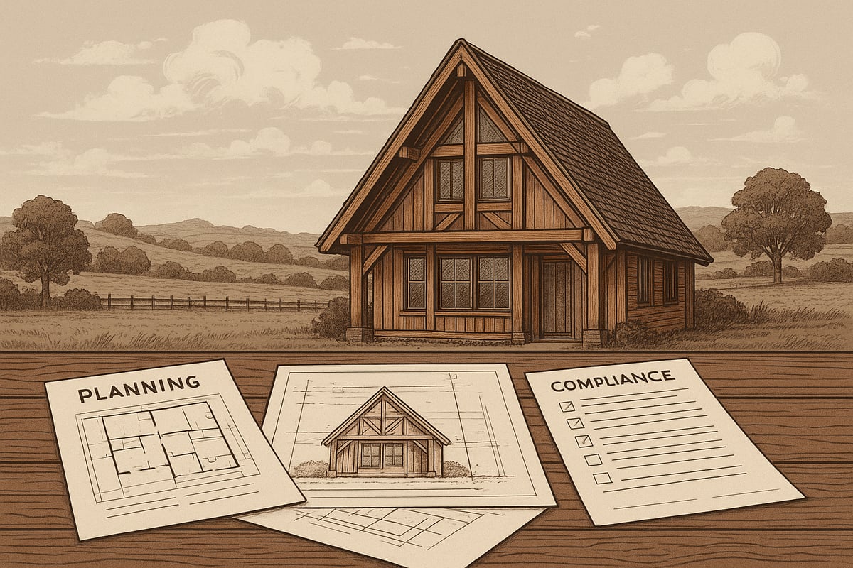 Oak A Frames and UK Planning: Regulations, Permissions, and Compliance