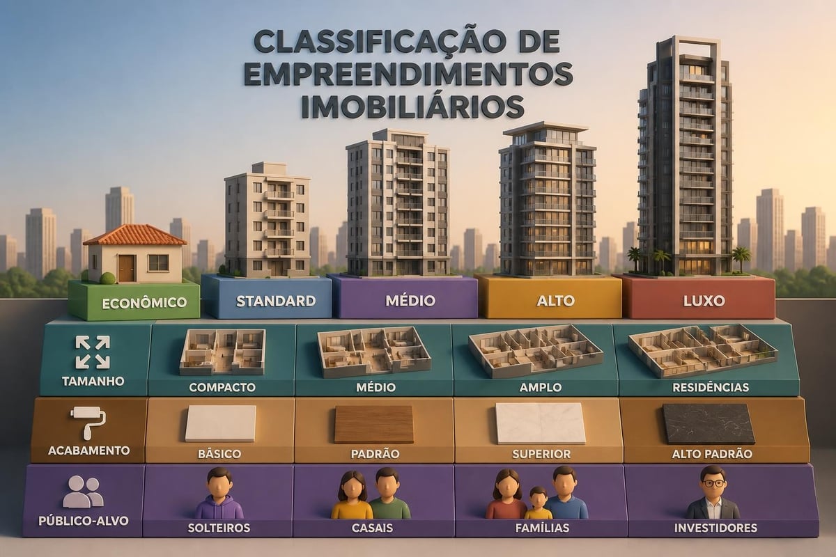 Categorias de apartamentos em São Paulo