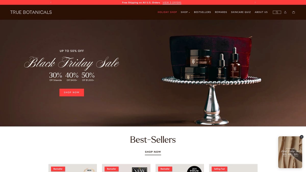 9 Essential Natural Skin Care Moisturizer Picks for 2025 - True Botanicals Pure Radiance Oil