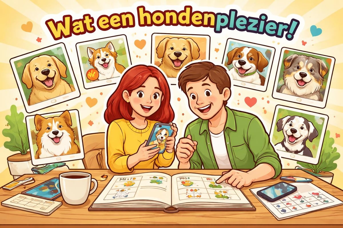 Emotionele connectie met hondenkalender