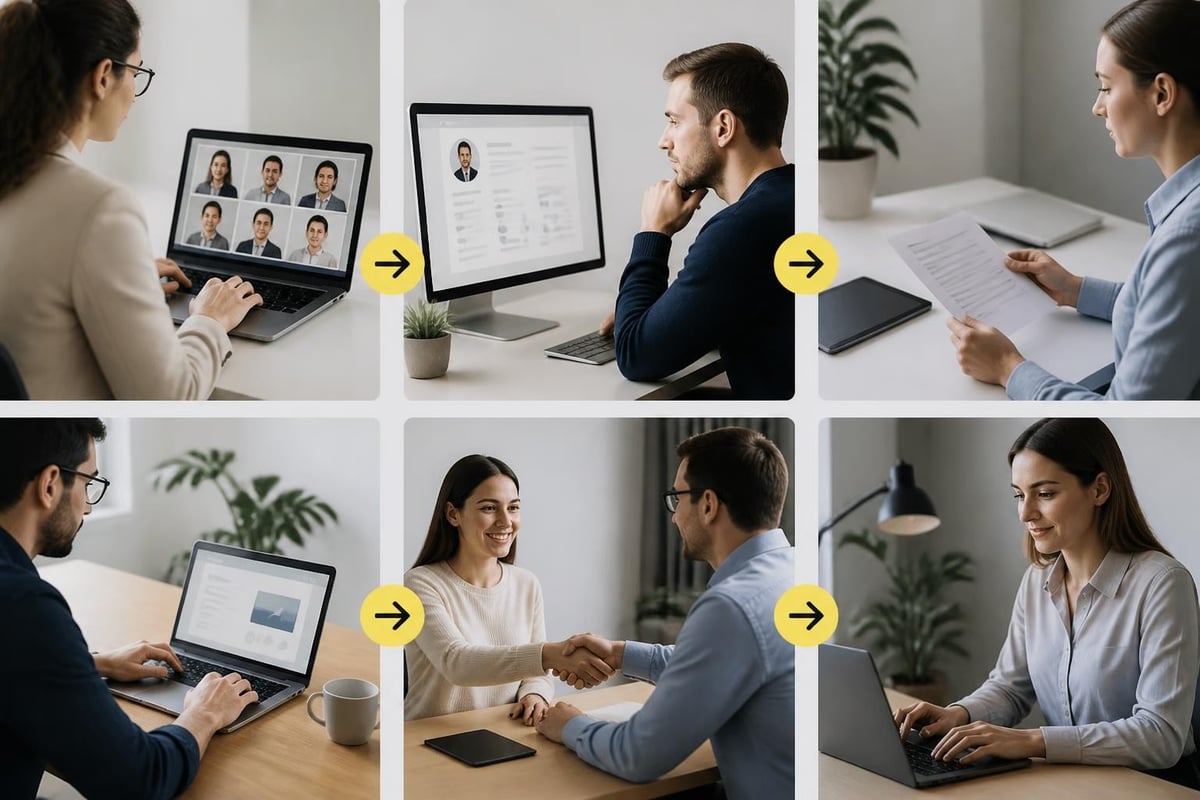 Hiring process workflow