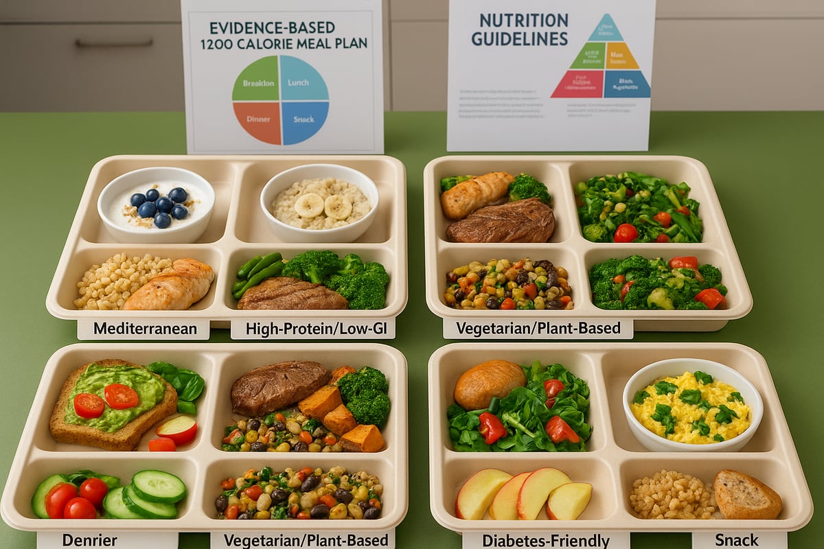 Sample 1200 Calorie Meal Plans: Evidence-Based Examples for 2026