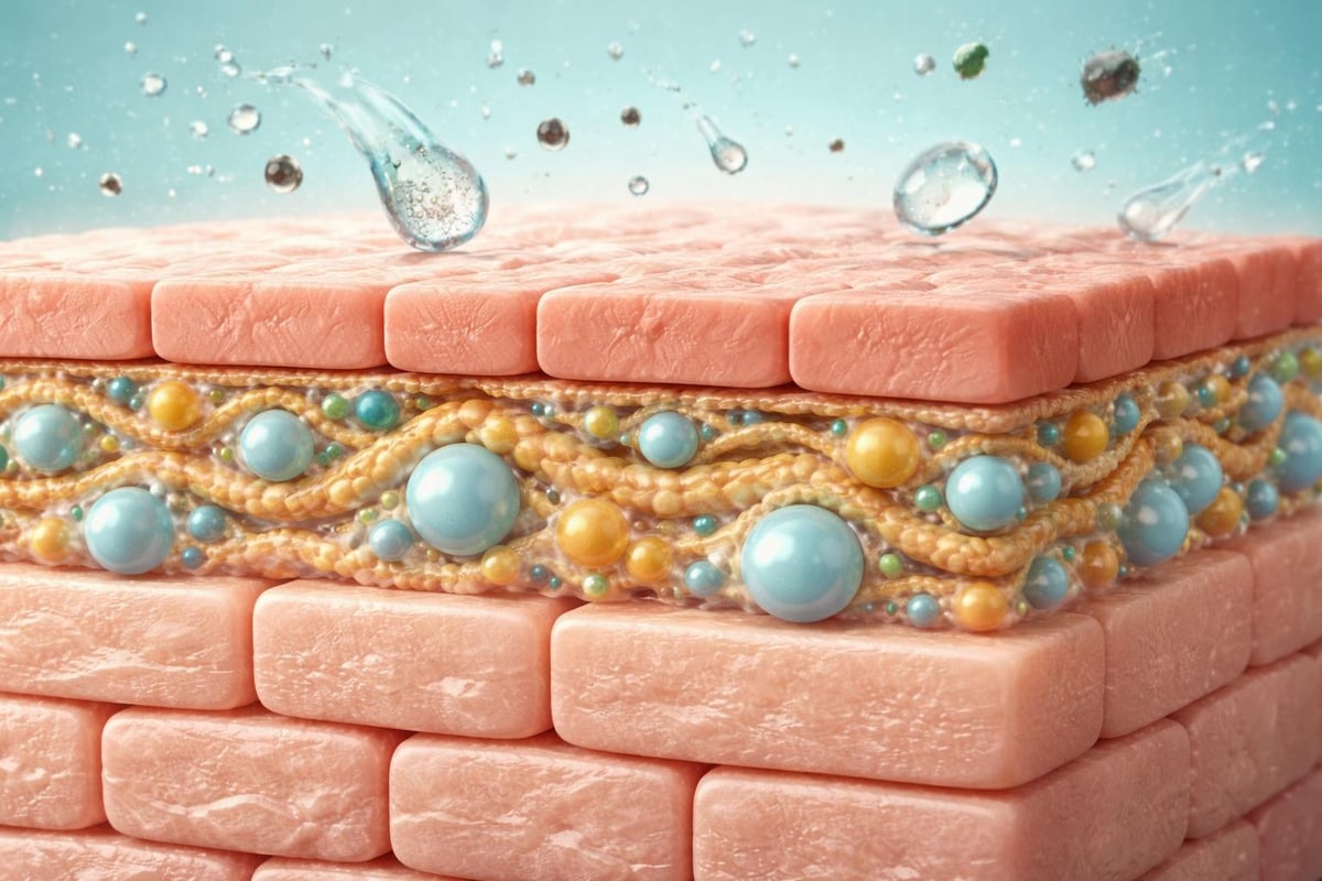 Skin barrier structure