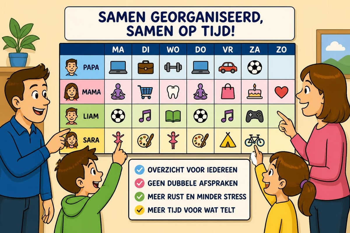 Helma kalender organisatie