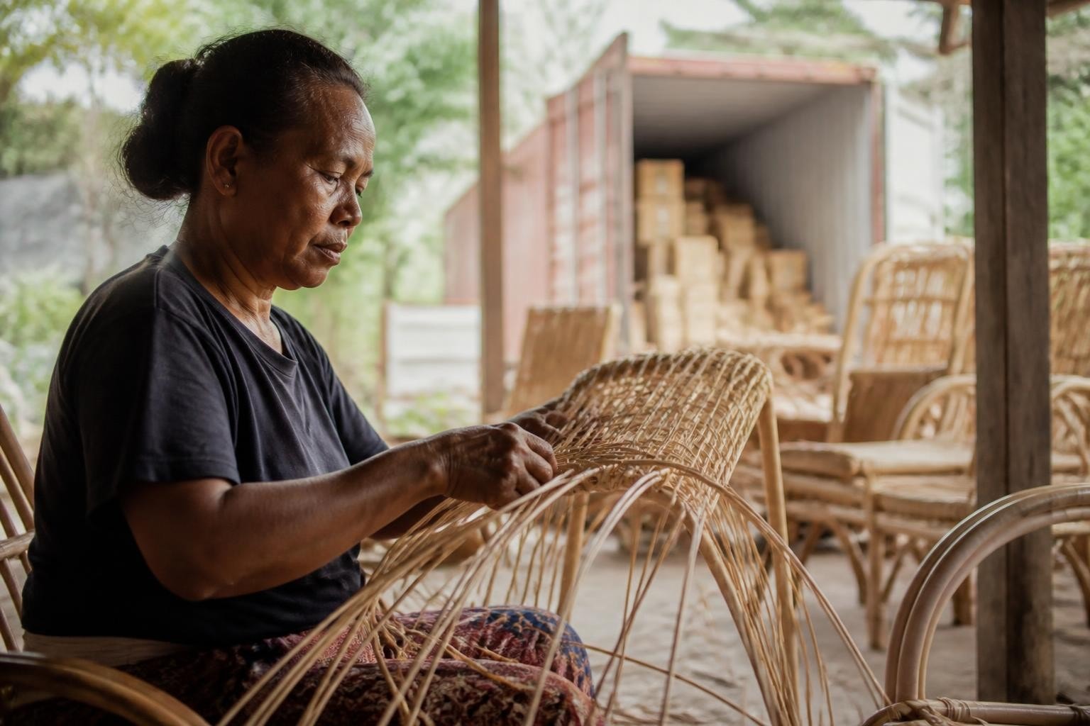 Rattan Furniture from Indonesia: Sustainability Meets Craft