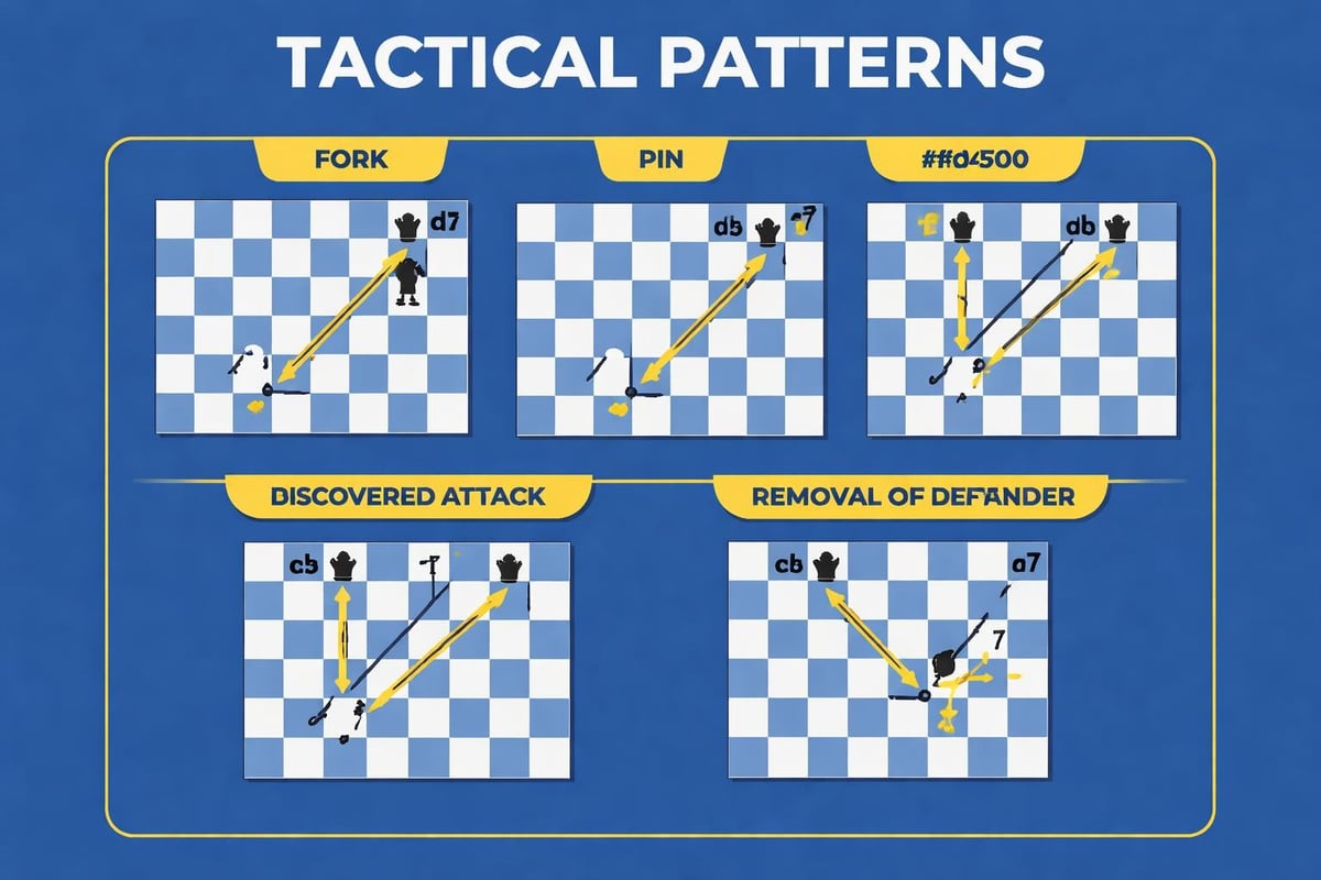 Essential chess tactics diagram