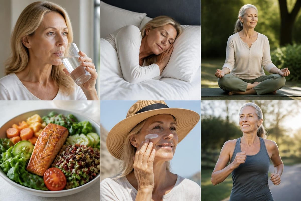 Lifestyle factors for skin health