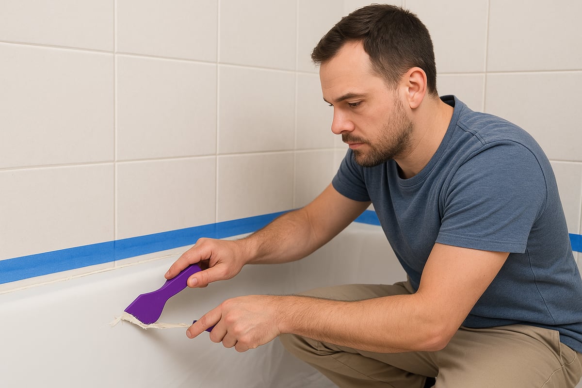 Silikonisaumojen uusimisen vaiheet – askel askeleelta