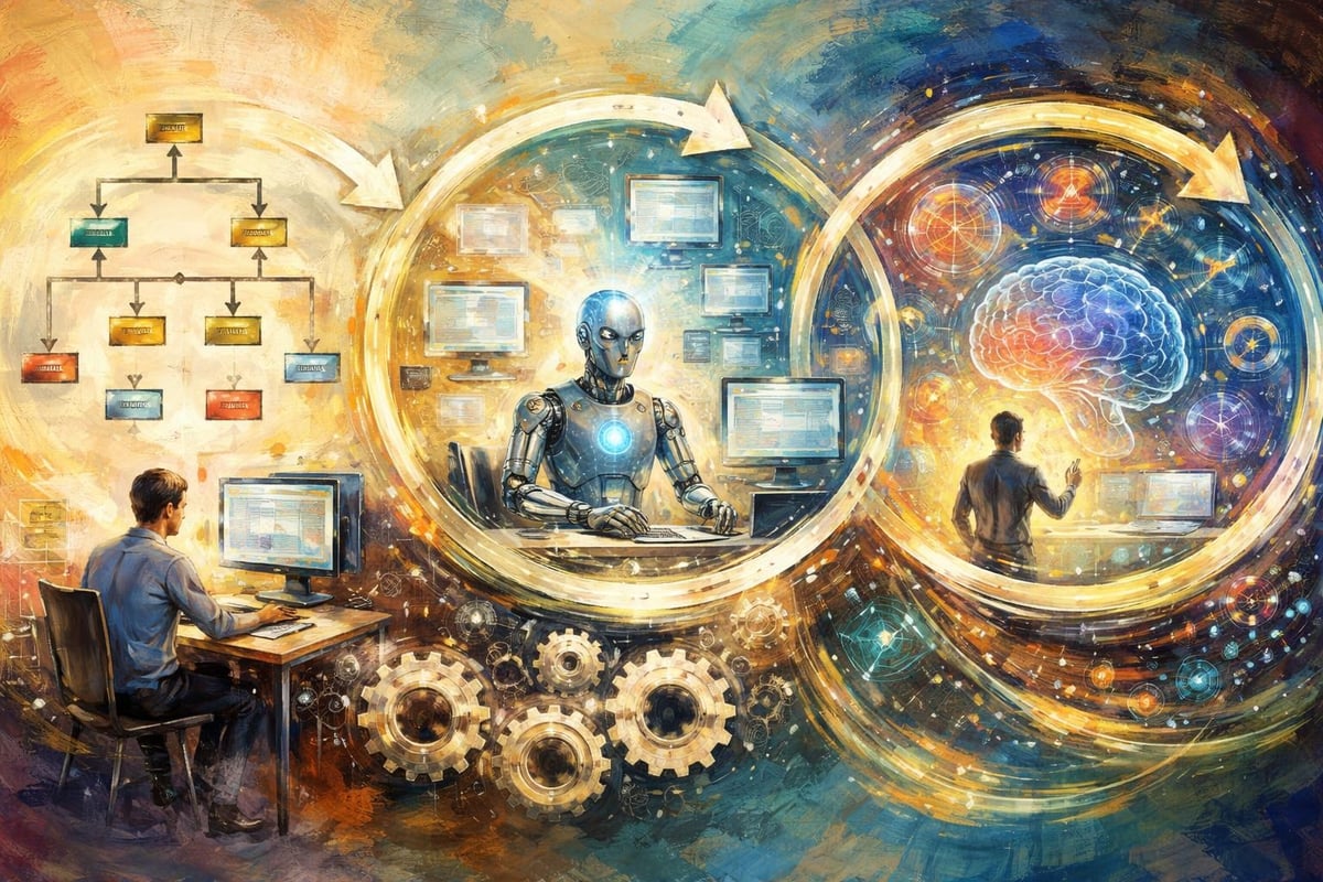 Automation workflow levels