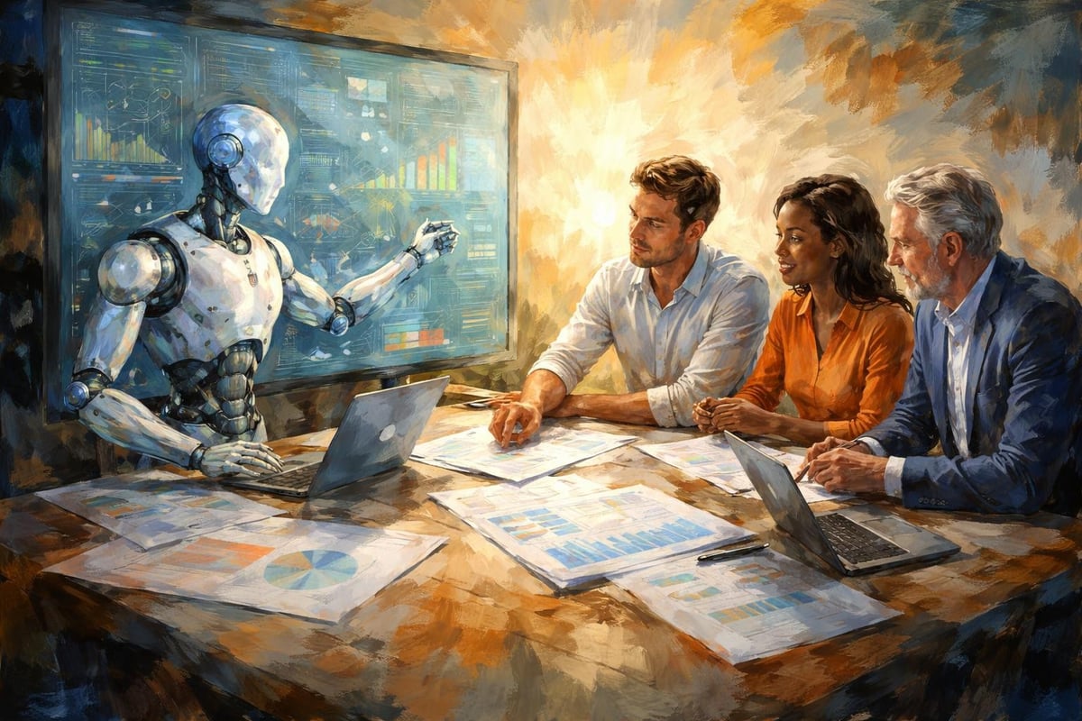 Human-AI collaboration model