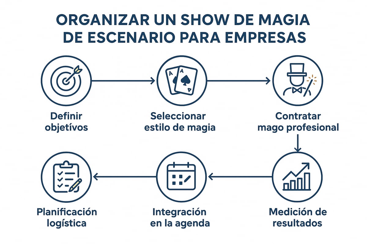 Pasos Clave para Organizar un Show de Magia de Escenario en Empresas