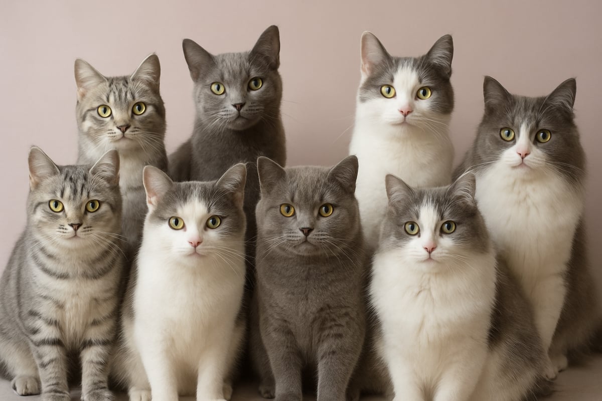 Pawtounes - 8 Races De Chat Gris Et Blanc À Découvrir En 2026 - 8 Races De Chat Gris Et Blanc À Découvrir En 2026