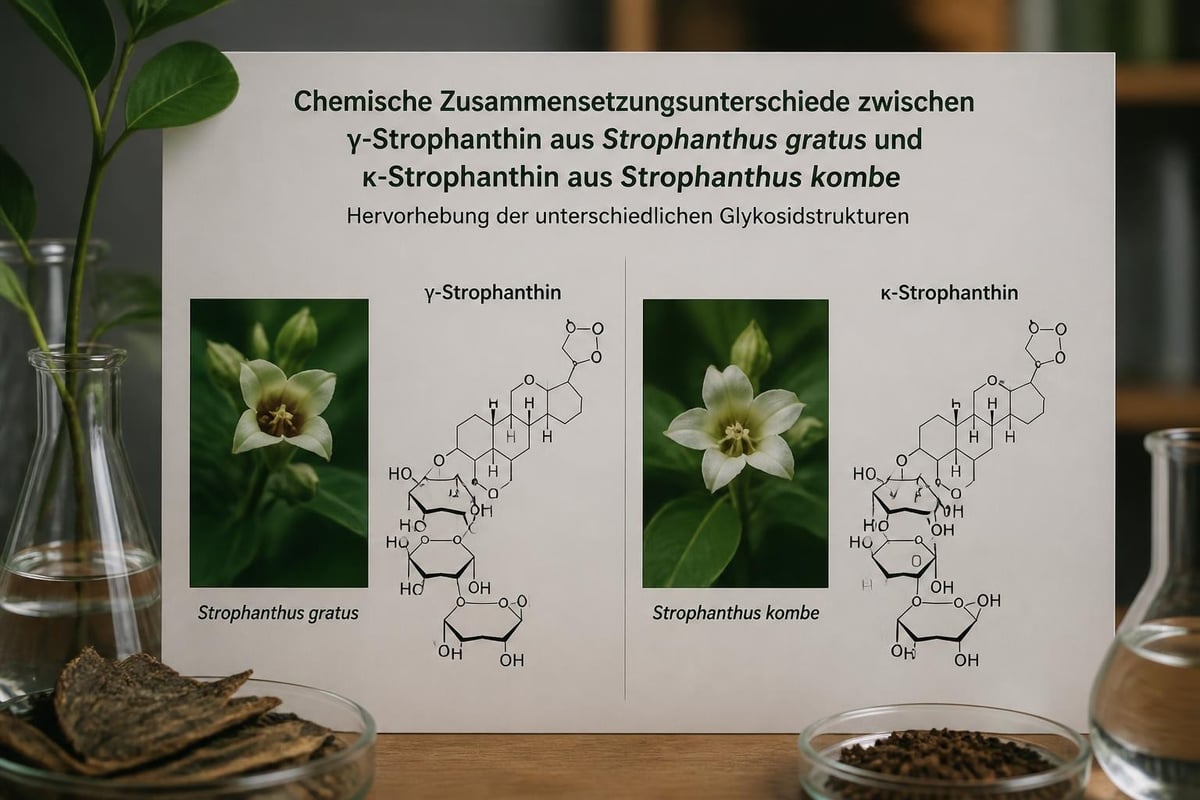 Strophanthus gratus botanical composition