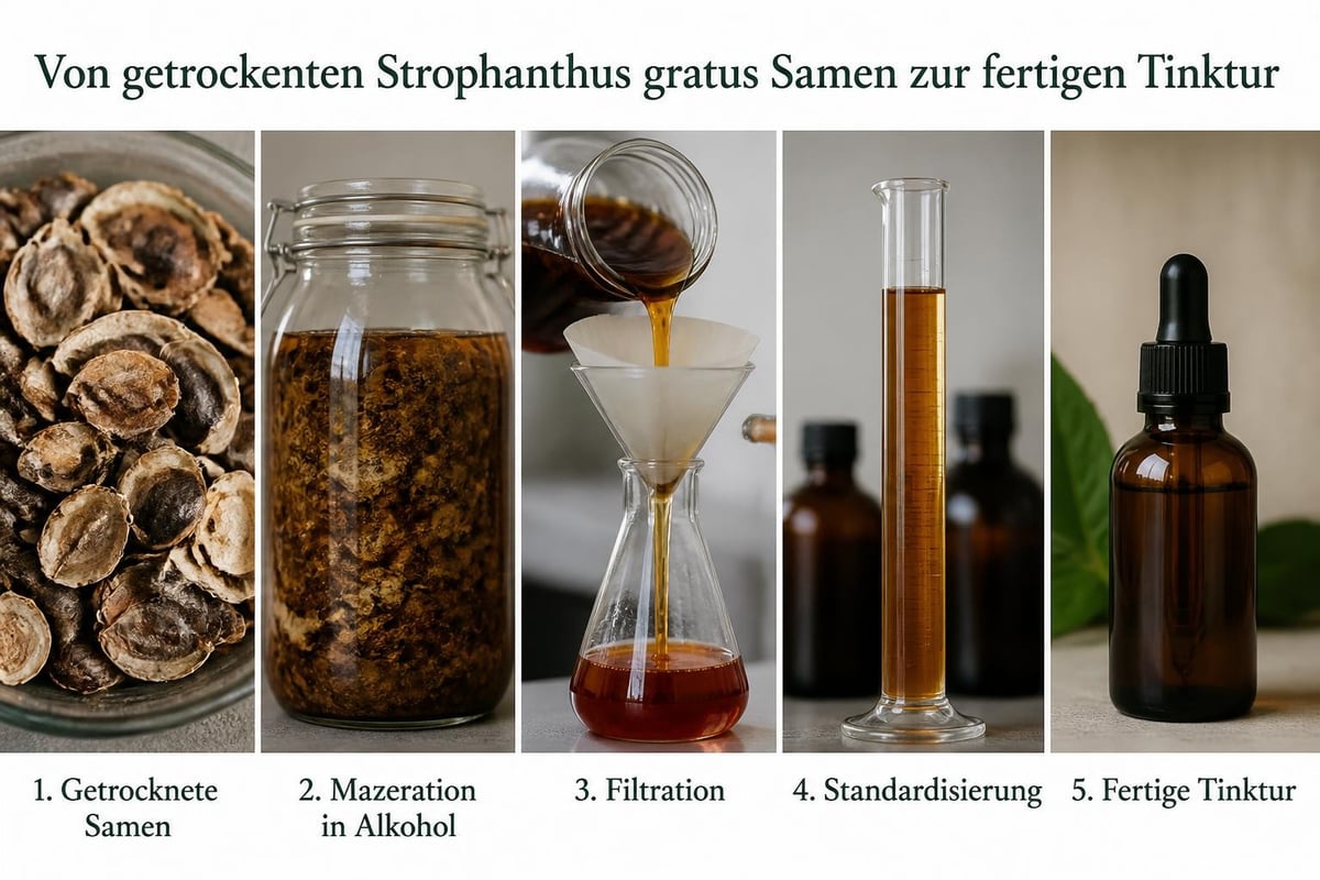 Urtinktur extraction process