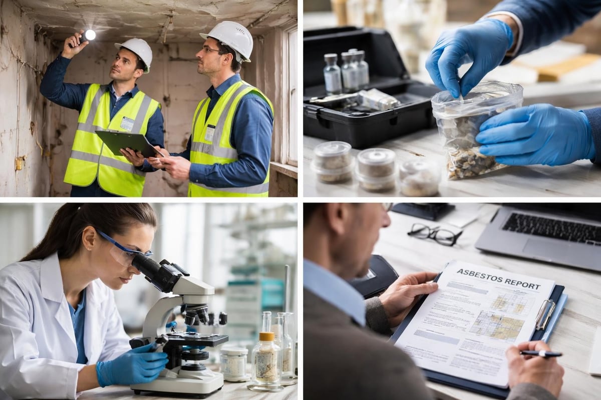 Asbestos survey workflow